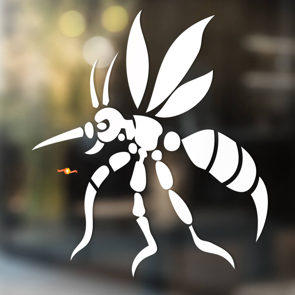 Gnat Mosquito Vinyl Art Wall Window Bathroom Sticker Decal #3Möbel & Wohnen, Dekoration, Wandtattoos & Wandbilder!
