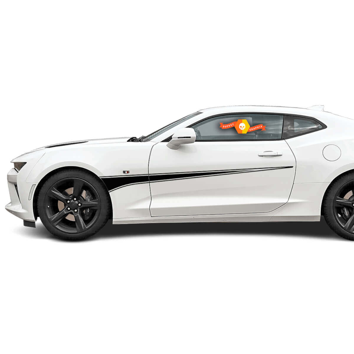 Seitliche Akzentaufkleber für Türen Chevrolet Chevy Camaro 2010–2024
