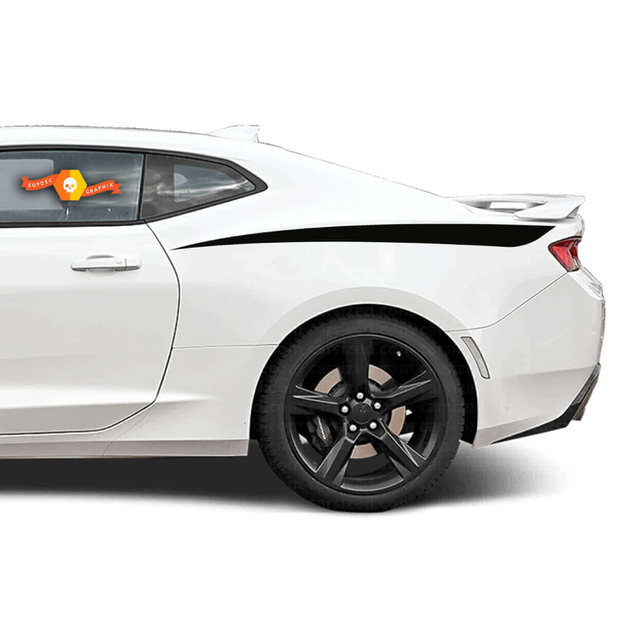 Akzentstreifen Bettrand Vinyl-Aufkleber für Chevrolet Camaro 2010-2018