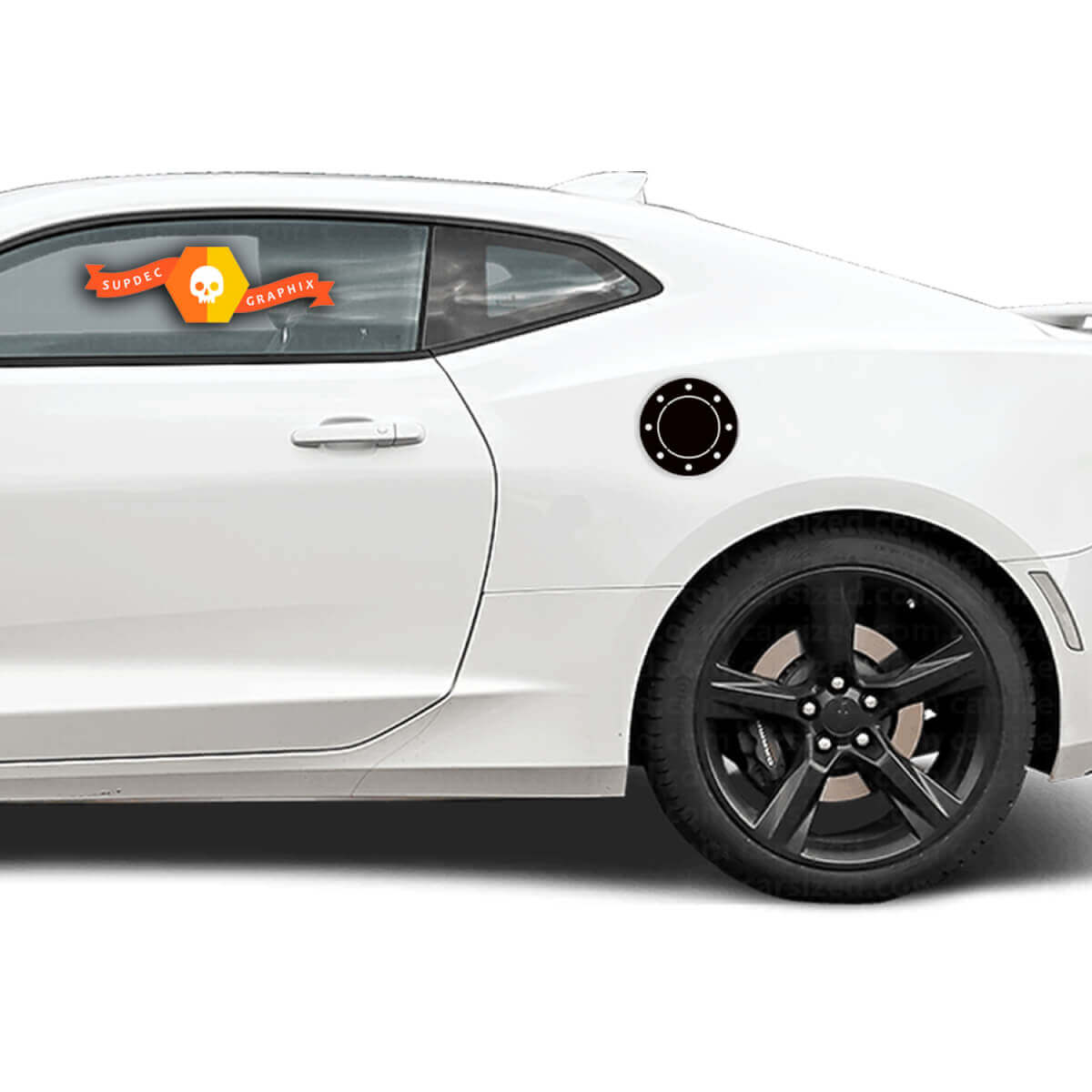 Chevrolet Camaro 2010–2020 Tankdeckel-Tür-Overlay-Aufkleber
