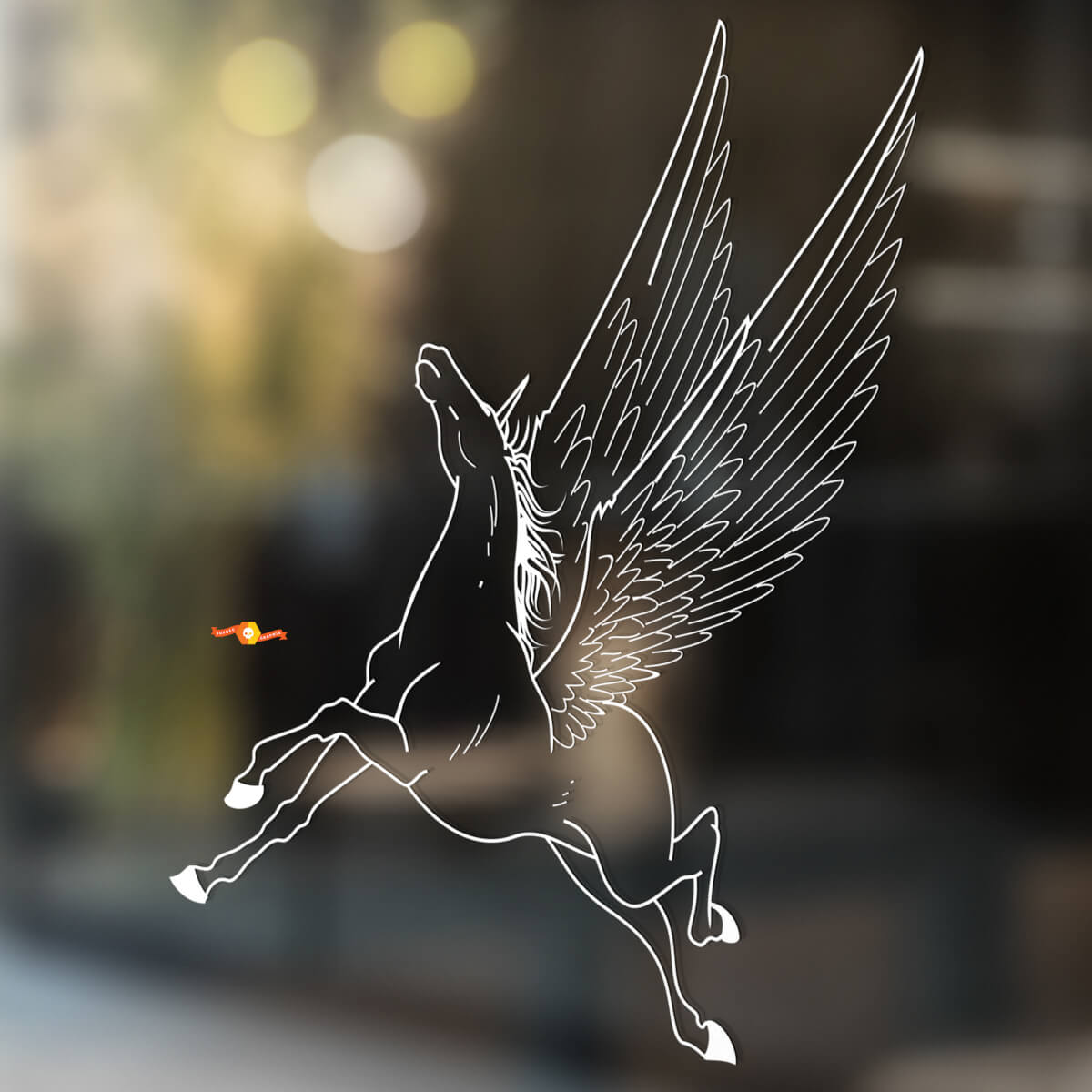 Pferd Vinyl Kunst Wand Fenster Badezimmer Aufkleber Aufkleber #8
