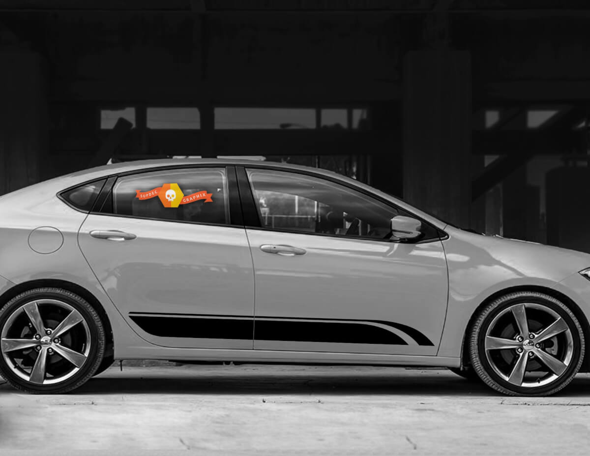 DODGE DART 2013 - 2020 UNTERE TÜRSCHIEBEREISTE SEITENSTREIFEN