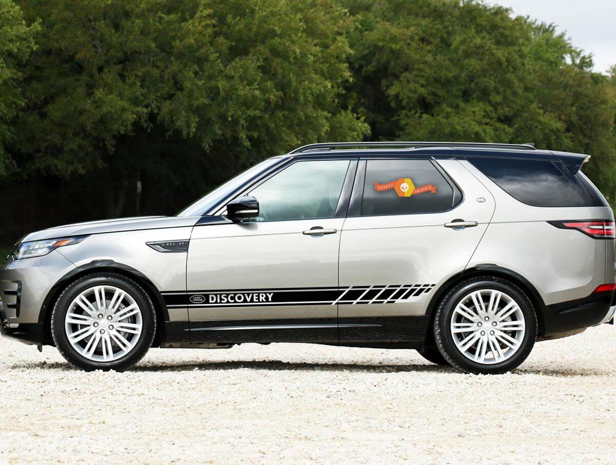 Discovery Logo Seitenstreifen Vinyl-Aufkleber-Set für Land Rover Discovery