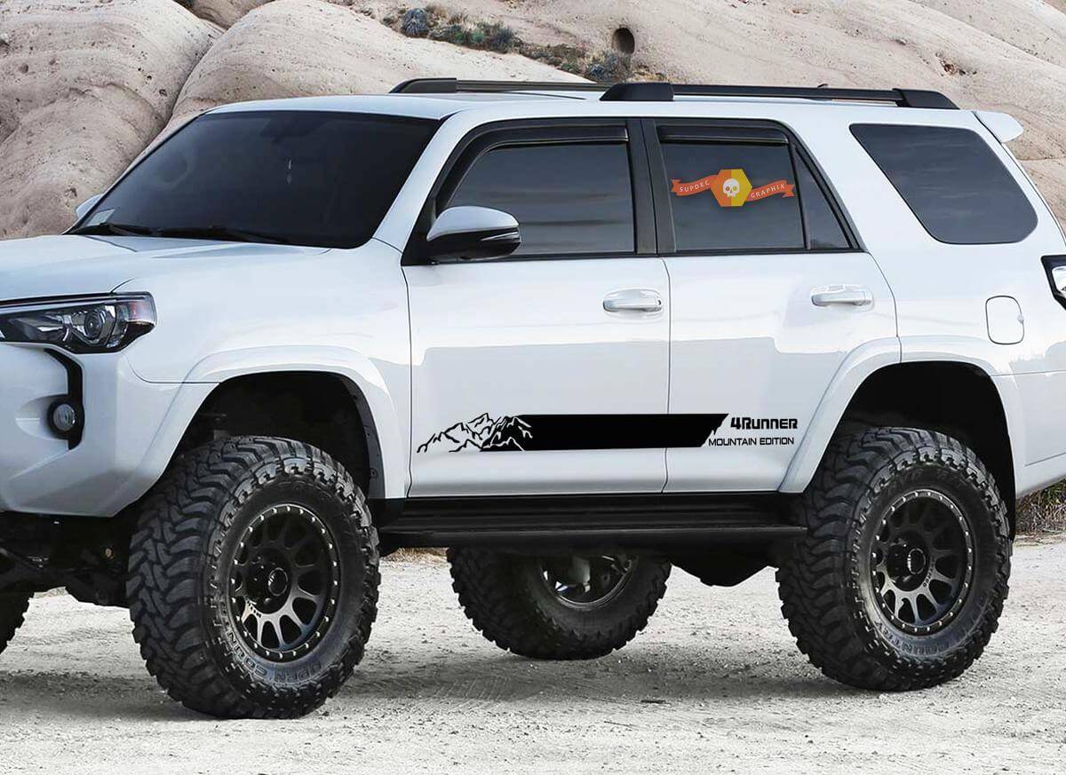 Mountain Edition Seitenstreifen Vinyl Aufkleber Set für Toyota 4Runner