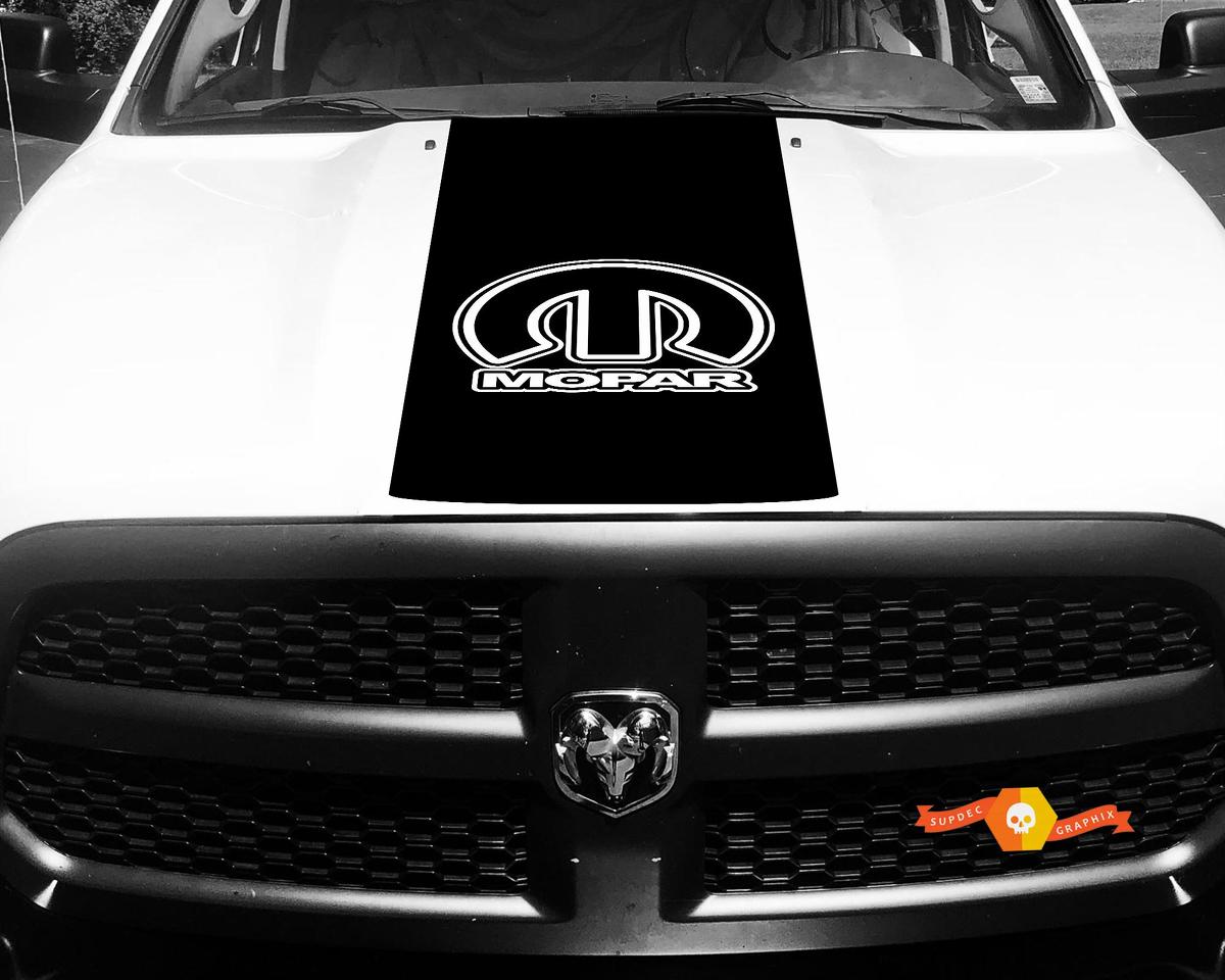 Dodge Ram 1500 2500 3500 Vinyl Racing Stripe RAM Dodge Hood Aufkleber #22
