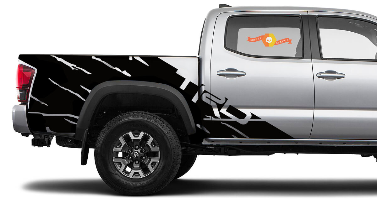 TRD-Stil Schlamm-Spritzschutz Seitenverkleidungs Vinyl-Aufkleber-Set für Toyota Tacoma