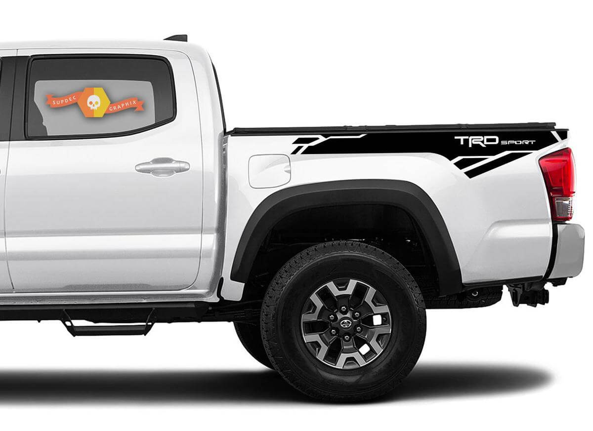 TRD Sport Style Seitliche Vinyl-Aufkleber-Set für Toyota Tacoma 2016-2020