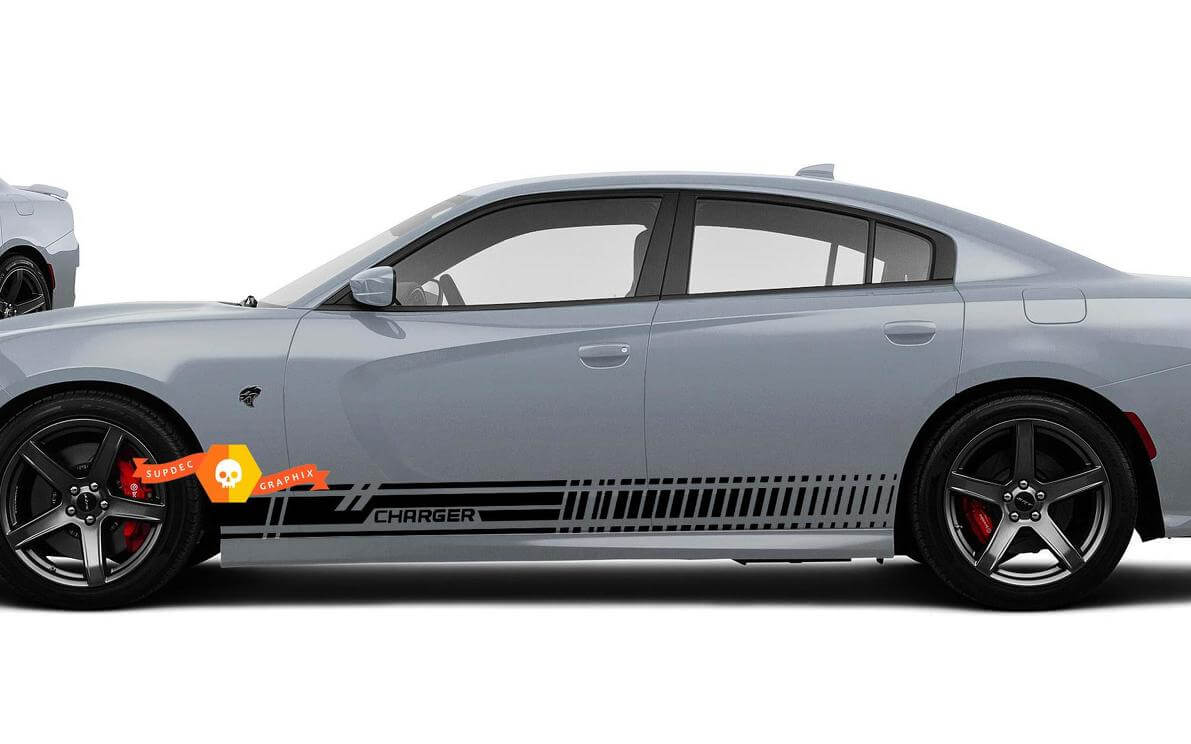Seitenstreifen-Aufkleber-Grafik-Aufkleber-Kit für DODGE CHARGER 2011-jetzt
