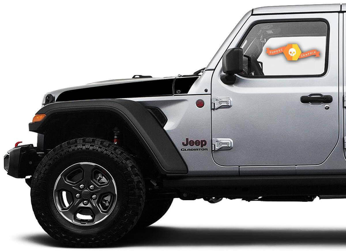 Spear Style Hauben Vinyl-Dekor Kit für Jeep Wrangler und Gladiator