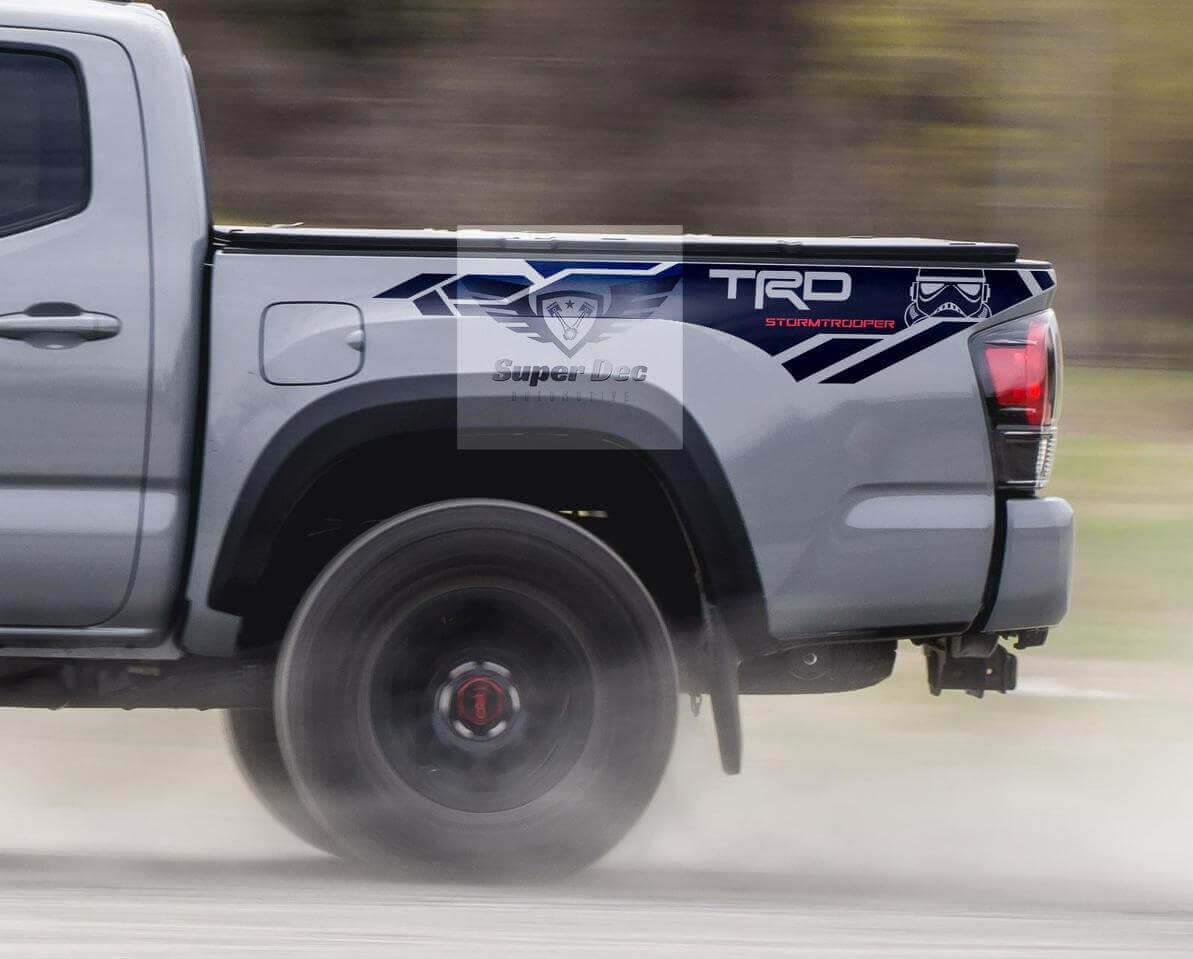 TRD Stormtrooper Seitenaufkleber aus Vinyl für Toyota Tacoma 2013-2020