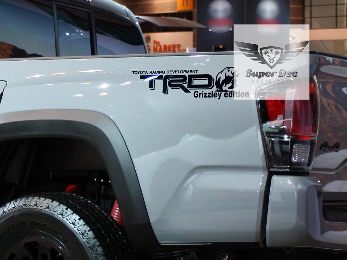 TRD Grizzley Edition Seitenwand-Vinyl-Aufkleber für Toyota Tundra