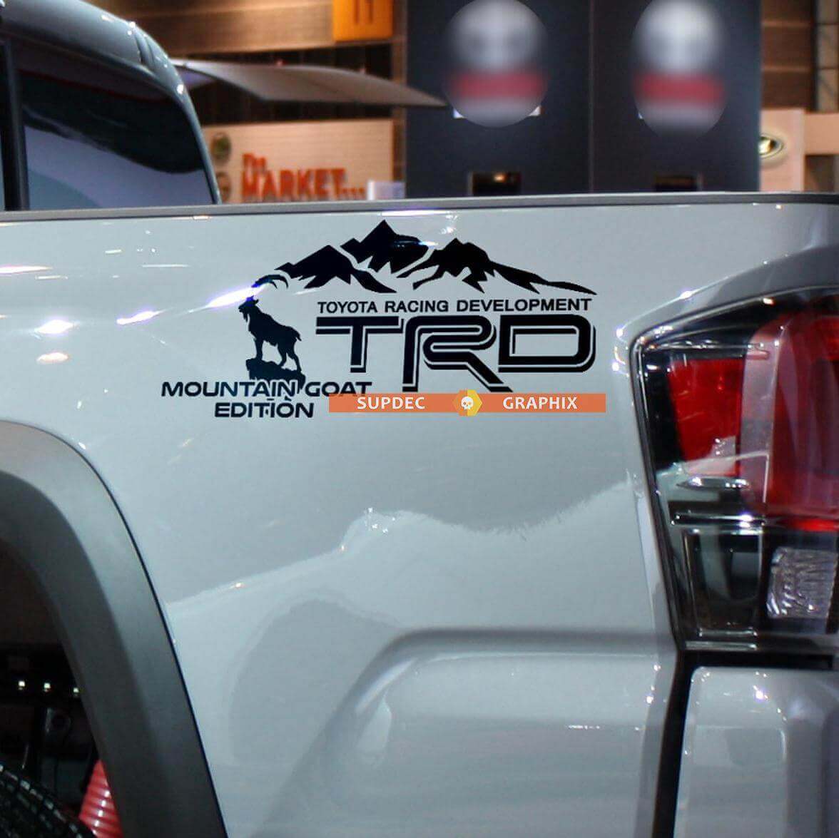 TRD Goat Edition Seitenwand Vinylaufkleber für Toyota Tundra