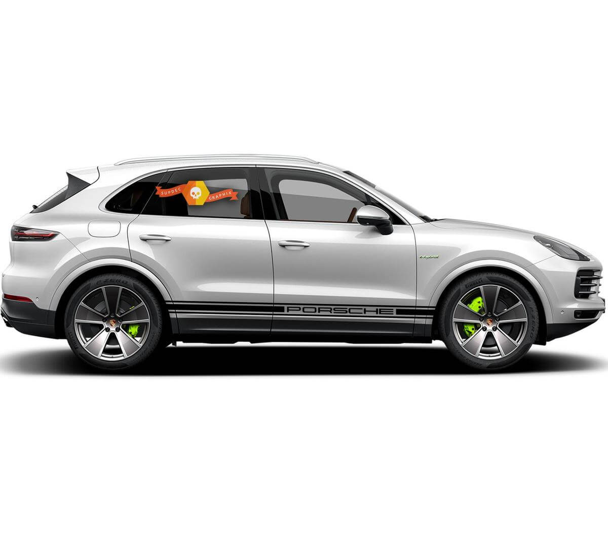 Porsche Cayenne S GTS Turbo Turbo S Seitenstreifen Aufkleber Aufkleber 2003–heute
