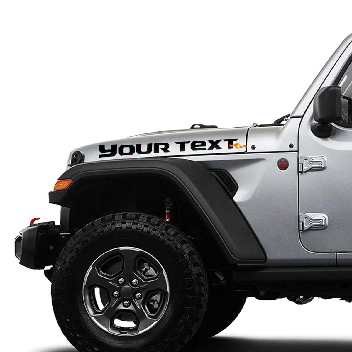 Benutzerdefinierte Vinylaufkleber für Motorhaube Jeep Gladiator JT