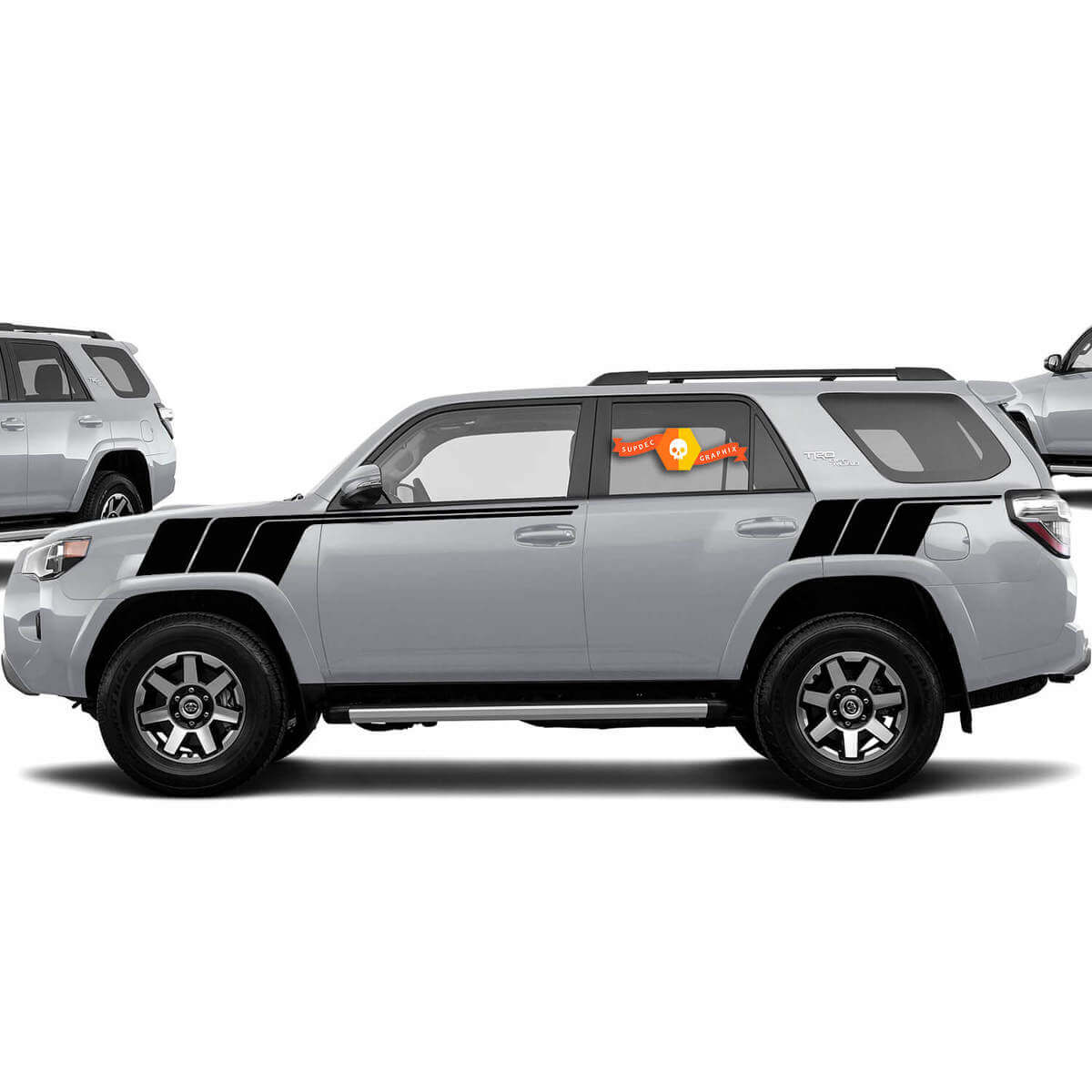 Retro-Streifen Seiten-Vinylaufkleber für Toyota 4Runner