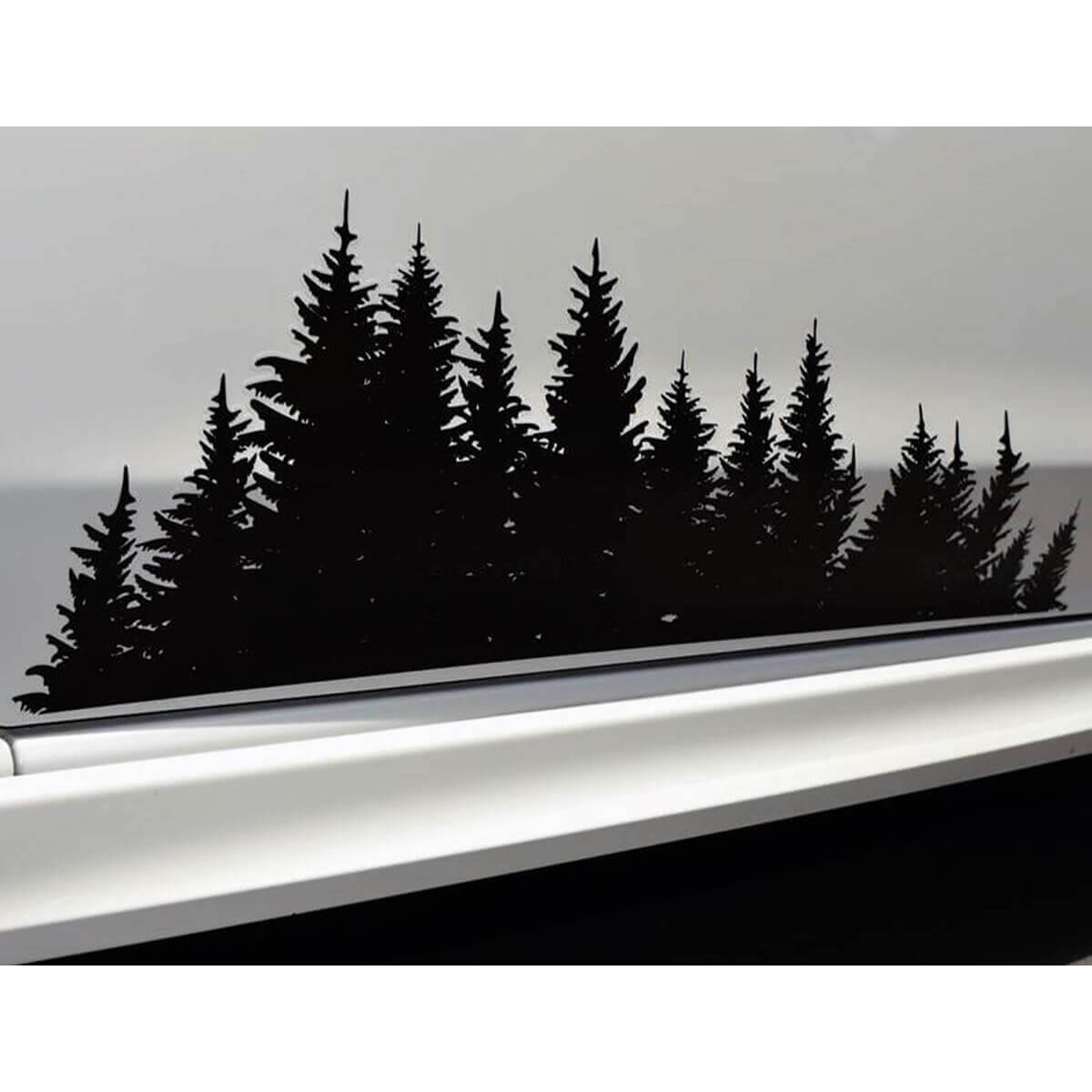 Forest Style Türseiten-Vinylaufkleberset für Subaru Crosstrek