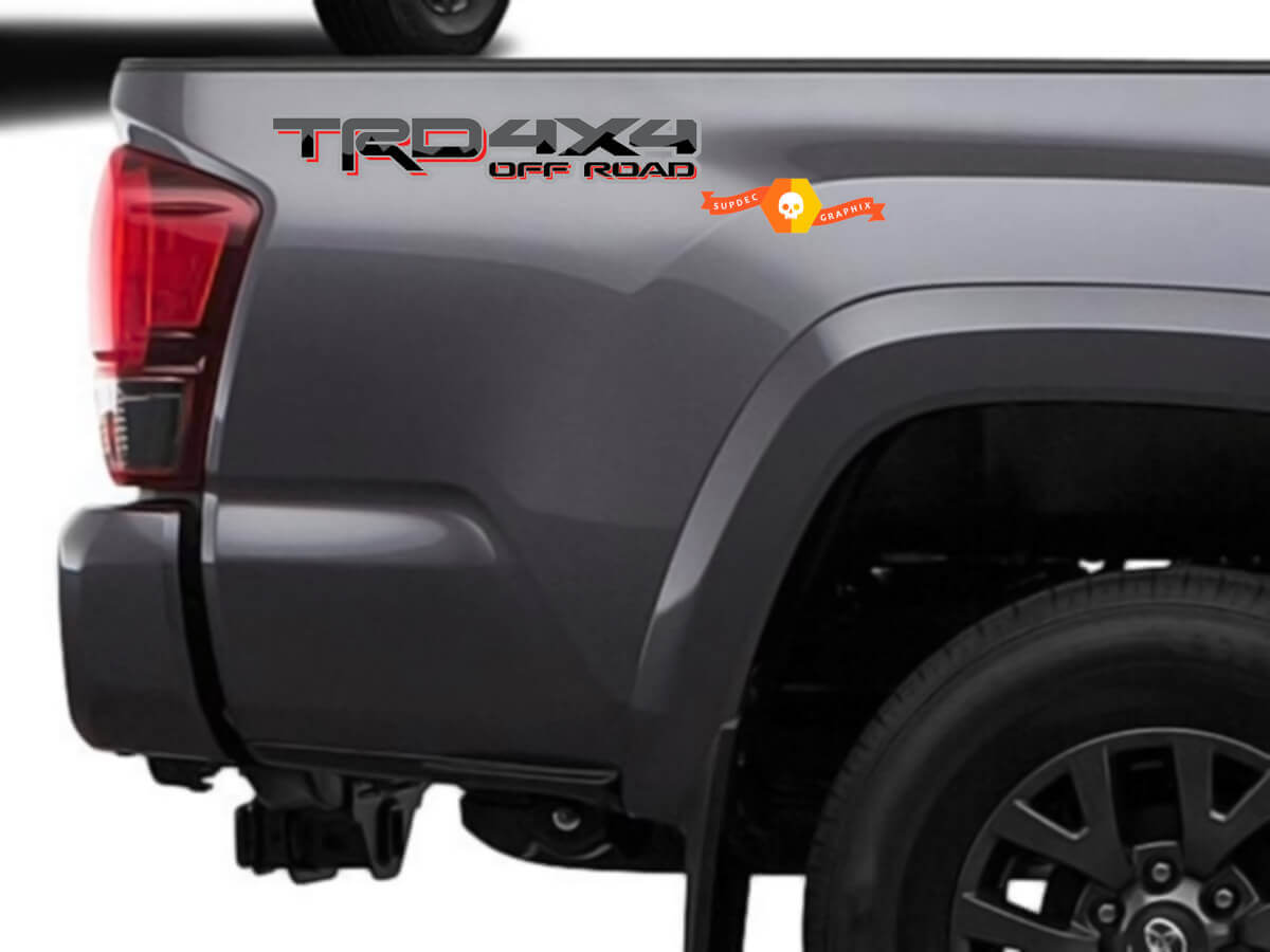 TRD 4x4 Off Road Vinyl-Aufkleber für Seitenteil des Toyota Tacoma