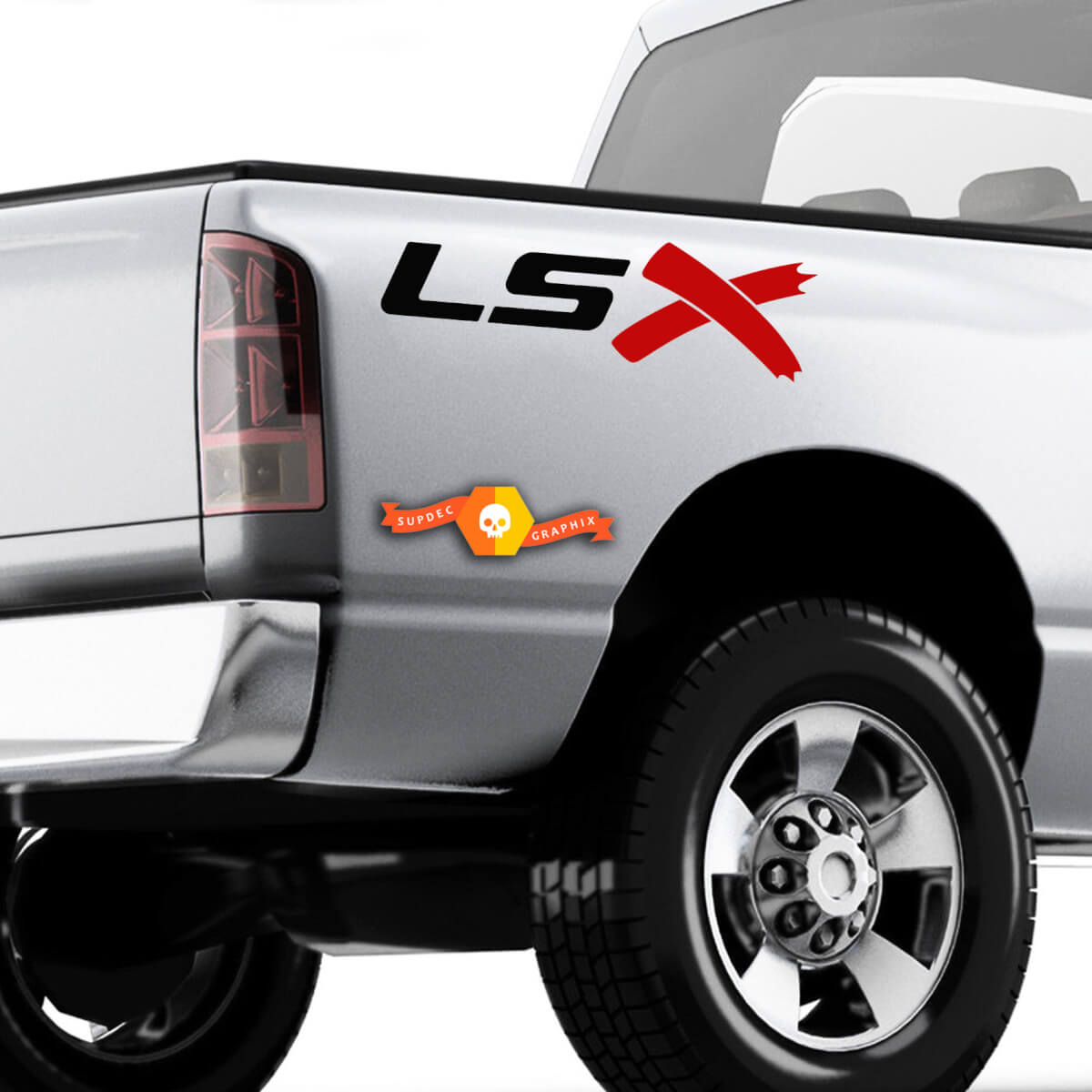 LSX Swapped Truck Bedside Sticker Decals Chevy Silverado C10 S10 Colorado

