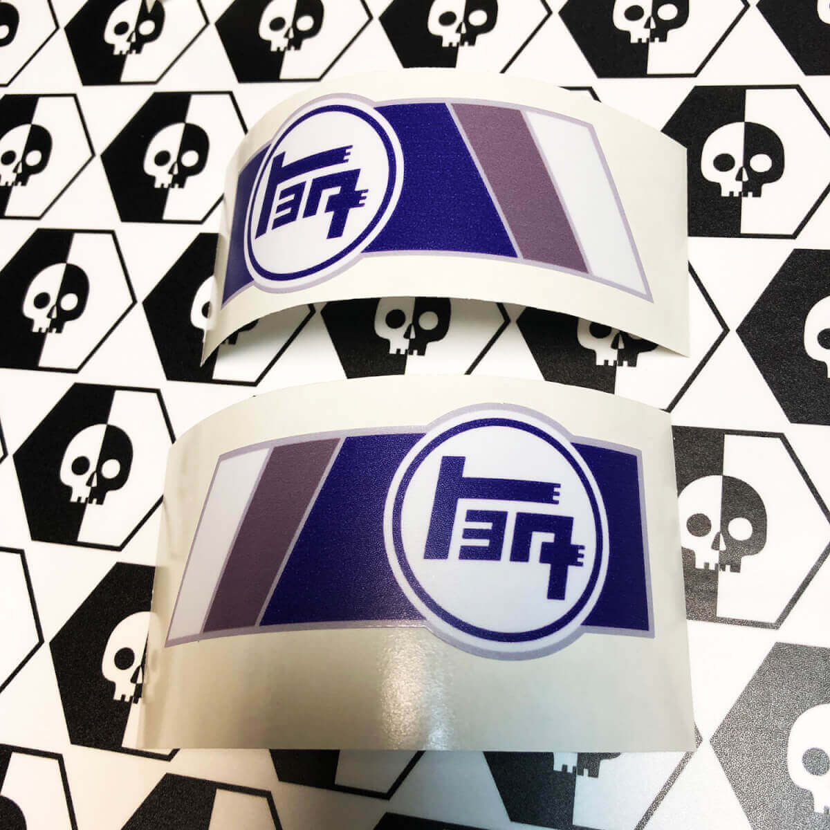 Paar TRD TEQ Vintage Retro Old Style Vinyl Aufkleber passend für Toyota 4Runner Tacoma FJ Cruiser
