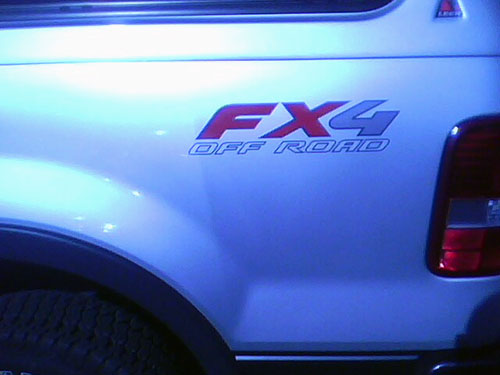 FX4 OFF ROAD-Aufkleber