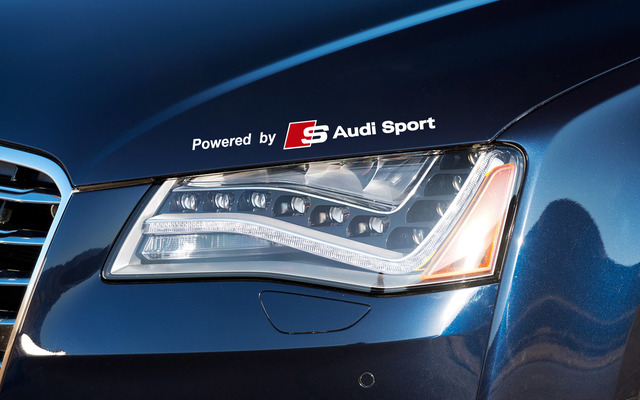 Powered by Audi Sports Aufkleber Aufkleber A4 A5 A6 A7 S8 TT Q5 Q7 Emblem Logo