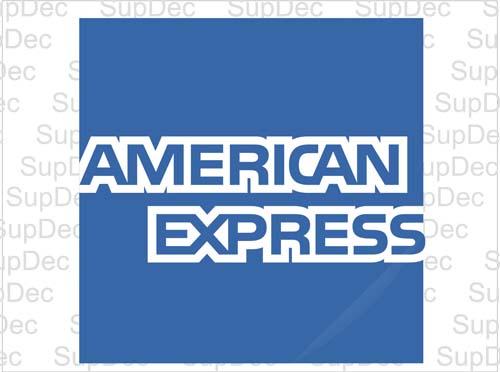 American Express Aufkleber