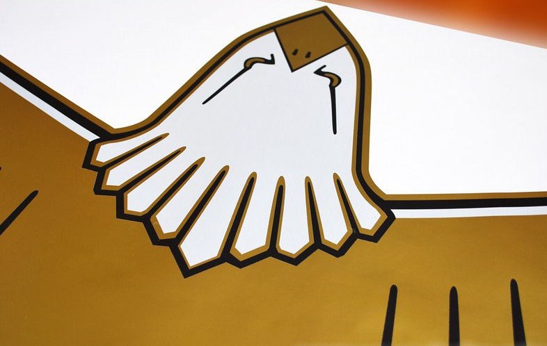JEEP CJ7 1977-80 Golden Eagle Gold Hood Bird Aufkleber Decals Kit
