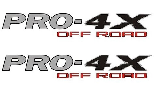 PRO-4X Offroad Seiten Vinylaufkleber Satz für Nissan Titan