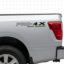 PRO-4X Offroad Seiten Vinylaufkleber Satz für Nissan Titan_3