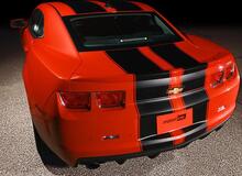 2010–2020 Chevy Camaro Tapered Double Rally Racing Stripes Aufkleber Aufkleber 2012 2011 SS V6 1
 2
