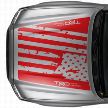 TRD Stil USA Flagge Motorhauben-Vinylaufkleber für Toyota Tacoma 2016-21_4