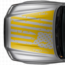 TRD Stil USA Flagge Motorhauben-Vinylaufkleber für Toyota Tacoma 2016-21_5