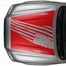 TRD Stil Used-Look USA Flagge Motorhauben-Aufkleber für Toyota Tacoma 2016-21_4