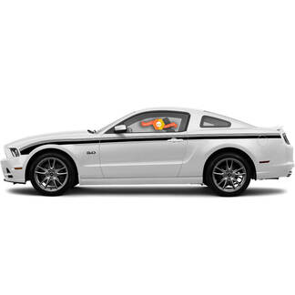 2013 2014 Ford Mustang Javelin Seite Akzent Strobe Stripes Vinyl Aufkleber Aufkleber Grafik
