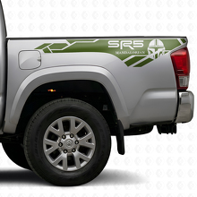 SR5 Mandalorian Stil Heckseiten Vinylaufkleber für Toyota Tacoma_3