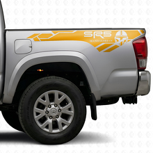 SR5 Mandalorian Stil Heckseiten Vinylaufkleber für Toyota Tacoma_4