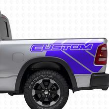 Dodge Ram Rebel Grunge Logo LKW Ladefläche Vinyl Aufkleber Aufkleber Grafik
_2