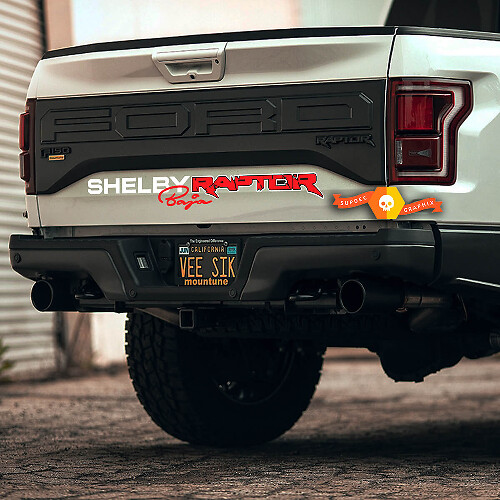 Ford F-150 Raptor Shelby Baja Edition Logo Seitenbett Grafik Aufkleber Aufkleber
