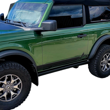 Paar Bergstil Rocker Panel Seitenaufkleber für Musclecar horse 2021 - jetzt
_2