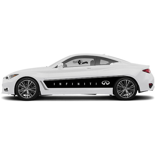 INFINITI LOGO Stil Seiten Vinyl-Aufkleber für Infiniti Q50