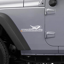 Unterboden Custom Seitenaufkleber für Jeep Wrangler_2