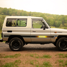 1989 Toyota Land Cruiser Seiten Retro Vintage Rocker Panel Streifen Aufkleber Decal Grafiken
 3