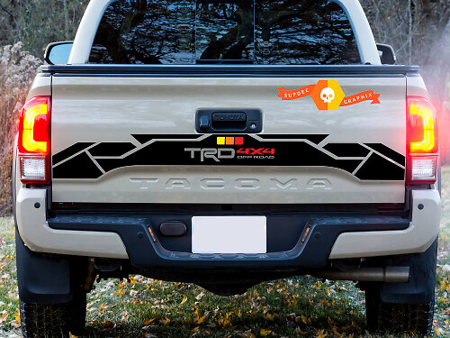 TRD Stil Heckklappen-Vinylaufkleber für Toyota Tacoma