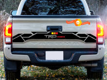 Alle Optionen Bett Heckklappe Vintage Farben TRD Toyota Tacoma Vinyl Aufkleber Aufkleber 3