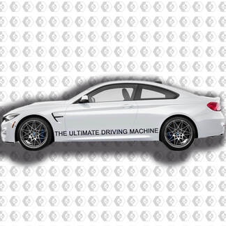 Das ultimative BMW M Performance-Set mit Seitenaufklebern für die Fahrmaschine M4 F82 F83 M3 440 340

