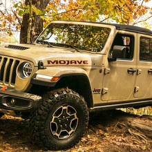 2x Mojave Motorhauben-Aufkleber für Jeep Gladiator 2021
 2