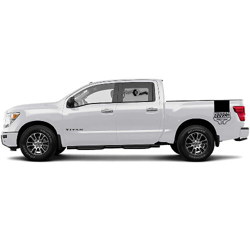 Gebrandete Streifen Seitenstreifen Vinyl-Aufkleber für Nissan Titan