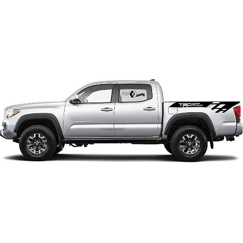 2 Aufkleber-Kit Aufkleber für Toyota Trd Off-Road Modern Tacoma Bett Aufkleber Grafik Seite WRAP

