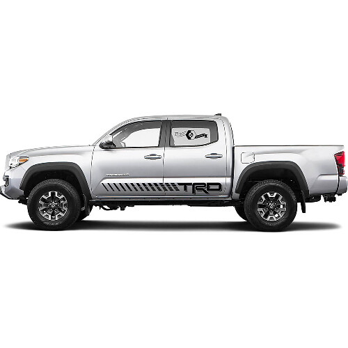 2 Aufkleber-Kit Für Toyota Trd Tacoma Streifen Rocker Panel Aufkleber Grafik Türen

