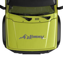 Suzuki JIMNY Hood Mountains Grafikaufkleber Logo-Aufkleber
 2